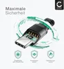 CELLONIC 2-in-1 Adapter USB-C Klinke 3,5 mm Aux-Splitter Produktbild-Vorschau 3