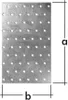Płyta perforowana 260 x 120 x 2,00 mm Łącznik płaski Podgląd zdjęcia produktu 2