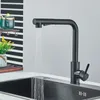 Baterie do dřezu – výsuvná kuchyňská baterie – jednopáková Náhled obrázku produktu 2