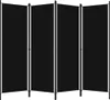 A black room divider is shown against a white background. Anteprima dell’immagine prodotto