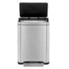 EKO - X-Cube Poubelle à pédale 30 litres - Stainless steel Voir les images du produit 3