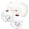 Momcozy Laktator podwójny M5 czerwony, 160 ml Podgląd zdjęcia produktu 1