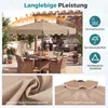 Parasol COSTWAY 270 cm, parasol de jardin à 8 baleines, Voir les images du produit 4