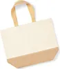 Westford Mill W452 | Jute Base Canvas Tote XL 38 x 44 x 18 Voir les images du produit 2