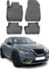 2019-2024 Nissan Juke tappetini TPE nero 4 pz Anteprima dell’immagine prodotto 1