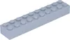Lego® 2x10 Stein 3006 Hellgrau 250 Stück Produktbild-Vorschau 1