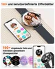 Smartwatch Damen Konvexe Licht Dünn Smartwatch für Damen Produktbild-Vorschau 6