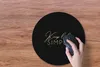 MuchoWow® Mauspad Mousepad Zitate - Leben - Gold - Schwarz Produktbild-Vorschau 3