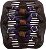 Trend African Hairclip Haarklammer mit Ornamenten lila Produktbild-Vorschau 1