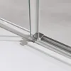doporro Duschkabine Eckdusche 90x140x195cm Schiebetür mit Produktbild-Vorschau 5