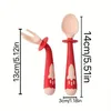 Kinder Löffel Gabel Set Biegbarer Griff Besteck für Produktbild-Vorschau 5