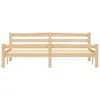 vidaXL Letto in legno massiccio di pino 180x200 cm Anteprima dell’immagine prodotto 4