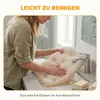 PawHut Hundekorb Fahrrad Handgeflochtener Hundefahrradkorb Produktbild-Vorschau 7