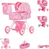 Chipolino Puppenwagen Dora Tasche, klappbar, Produktbild-Vorschau 1