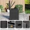 COSTWAY Coffre de jardin 96L, Coffre à coussins avec Voir les images du produit 7