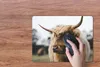 MuchoWow® Mauspad Mousepad Schottischer Highlander - Tiere Produktbild-Vorschau 3
