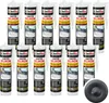 Isolbau Sanitär Silikon 12 x 300 ml Anthrazit - Produktbild-Vorschau 1