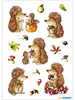 HERMA Sticker DECOR "Hedgehog" 3 feuilles de 16 Voir les images du produit 3