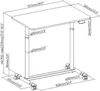 VDD Gaming Schreibtisch Sitz-Steh-Mobil - Laptoptisch - Produktbild-Vorschau 6