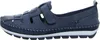 Gemini Damen Slipper Leder Flechtoptik Klettverschluss Produktbild-Vorschau 11