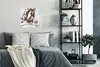 MuchoWow® Poster Strand - Handtuch - Hausschuhe 50x50 cm - Produktbild-Vorschau 4