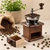 Manuelle Kaffeemühle Gewürzmühle Holz Robust Traditionell Produktbild-Vorschau 4