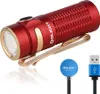 OLIGHT BATON 3 POCKET LAMP RED Latarka ładowalna 1200lm Podgląd zdjęcia produktu 1