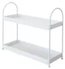Etagere KITCHEN weiß aus Metall schmale Metalletagere Produktbild-Vorschau 1