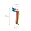 Folienballon Zahl 7 bunt 100 cm Produktbild-Vorschau 5