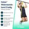 Hulser Fitnessband Set, 2-delig - 2 tot 15 kg - Stretchband Productafbeelding-voorbeeld 2