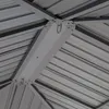 Gartenpavillon 3x4 m Stahldach Hardtop, 4 Seitenteile in Produktbild-Vorschau 7