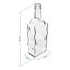 Klosterflasche 500 ml, mit Schraubverschluss, klar – 6 Produktbild-Vorschau 4