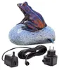 CLGarden Wasserspeier Komplettset Frosch auf einem Stein Produktbild-Vorschau 12