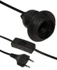 Euro-Netzkabel McPower mit Schnurschalter und E27 Fassung, Produktbild-Vorschau 1
