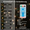 LUMILED Solar Lichterkette für Außen 16,5M 50x LED Lampen + Produktbild-Vorschau 6