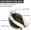 ASKSA Femme Portable Sac à bandoulière en cuir véritable Voir les images du produit 7