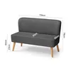 BEALIFE Polsterbank 119x56x78 cm aus Cord | Mit 23 cm Produktbild-Vorschau 8