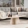 Couchtisch Centro 135cm / 3D Keramik travertin Produktbild-Vorschau 1