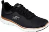 Skechers Flex Appeal 4.0 sportlicher Schnürer Schwarz Produktbild-Vorschau 39