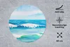 MuchoWow® Mauspad Mousepad Golf - Meer - Aquarell 50x50 cm Produktbild-Vorschau 2