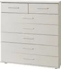 Kommode >Click< (B/H/T: 90x106x40 cm) in Weiß - Produktbild-Vorschau 1