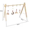 Spielbogen aus Kiefernholz mit A-förmigem Ständer mit 4 Produktbild-Vorschau 7
