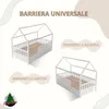 Crazy Pine Letto a Casetta Bianco con Cassetto 100x200 cm – Anteprima dell’immagine prodotto 8