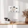 DEQORI Schlüsselbrett Glas 30x20 cm 'Wollige Freundschaft' Produktbild-Vorschau 4
