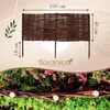 Floranica 1 Stück Beetbegrenzung Weide 40 cm x 100 cm – Produktbild-Vorschau 3