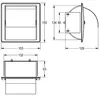 KWC Wc-rollenhalter, STRATOS, Edst, 153x153x129 mm, Produktbild-Vorschau 2