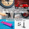 Fahrrad Ventil Adapter 6er Set Auto Ball Fahrradventil Produktbild-Vorschau 4