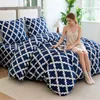 Komplet Pościeli 160x200 z 2 Poszewkami 70x80 Wzór Podgląd zdjęcia produktu 14