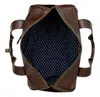 Buckle & Seam Leder Duffle Bag Chap - Braun / Dots Produktbild-Vorschau 5