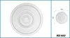 HEXIM Stuckrosette Styropor EPS weiß, Deckenrosette rund & Produktbild-Vorschau 2